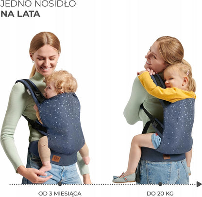 KINDERKRAFT NINO CONFETTI portabebés ergonómico