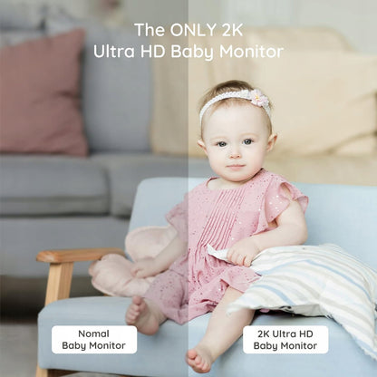 SIMSHINE Baby Pro kamera niania elektroniczna 2K FHD + maszt – zdjęcie produktu 4