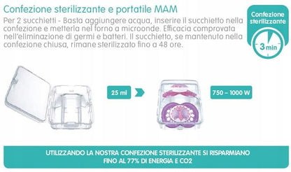 MAM ORIGINAL Schnuller x2 0-6m +Box