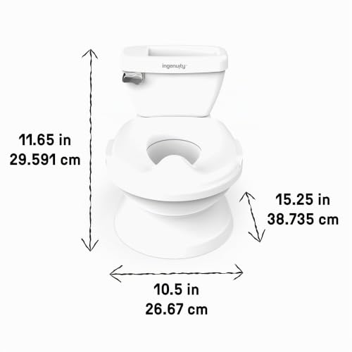 Ingenuity My Size Potty Pro white potty with sound