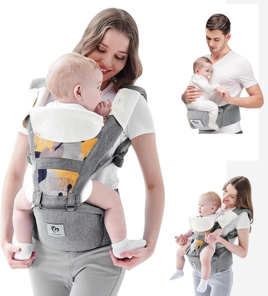 BELLABABY nosidełko ergonomiczne z pasem biodrowym 3w1 0-36msc