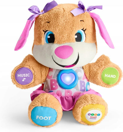 FISHER-PRICE FPP53 tanuló kiskutya nővére német nyelvű