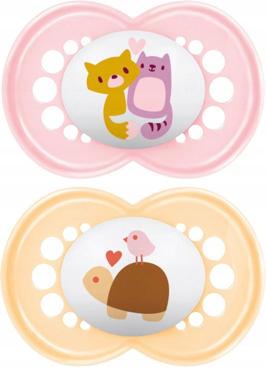 MAM ORIGINAL uklidňující dudlík x2 6–16 měs.