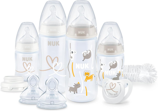 NUK zestaw  butelek Perfect Start  kontrola temperatury 9el.