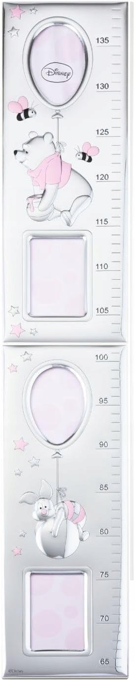 VALENTI Disney Winnie the Pooh metro di crescita in argento e legno 140 cm