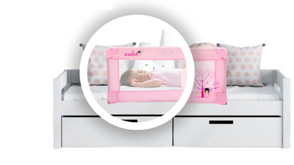 ASALVO beveiligingshek voor bed 43 x 90 cm