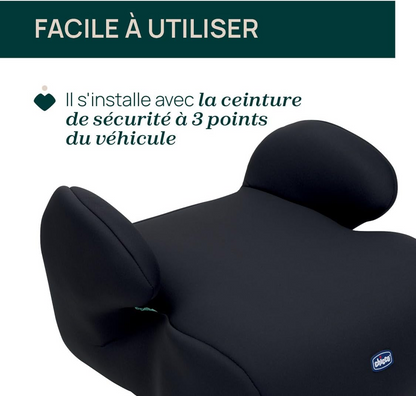CHICCO Quasar i-Size seggiolino auto rialzato gruppo II III / 15-36kg