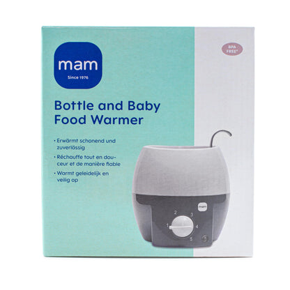 MAM 2-in-1 bottle and food warmer with automatic temperature control