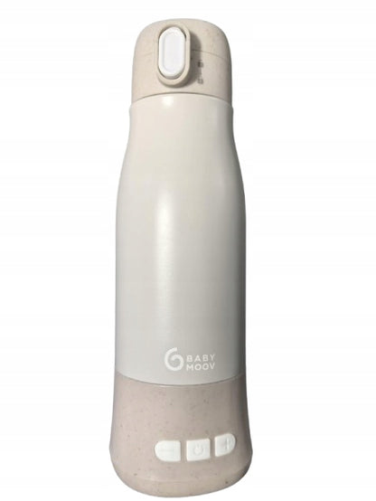 BABYMOOV Moov & Feedtravel bottle warmerage 3 l+colour beigewidth 7.7 cm, height 24 cmcapacity 340 mlbattery