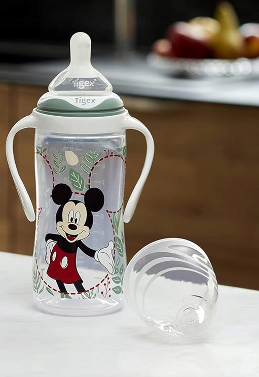 TIGEX Myszka Mickey butelka z 3 prędkościami przepływu 6 m+ 300 ml