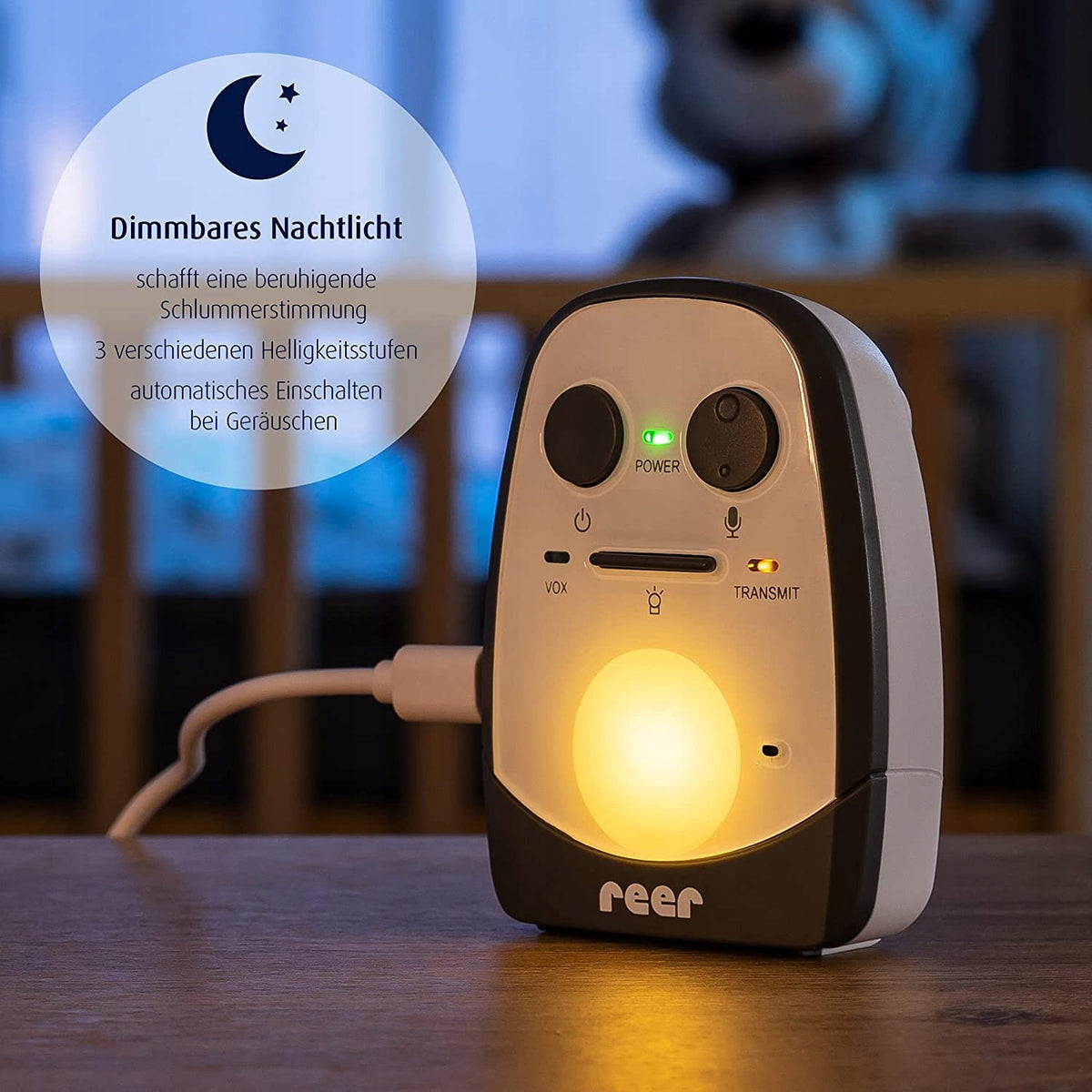 REER Cosmo niania elektroniczna cyfrowa 600m – zdjęcie produktu 3