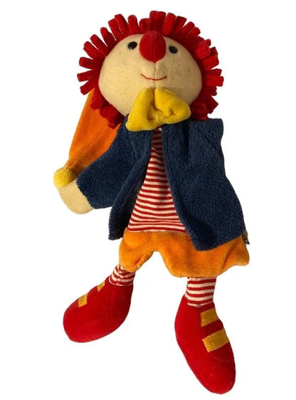 STERNTALER marionetta morbida da dito per giochi di ruolo CLOWN 28 cm