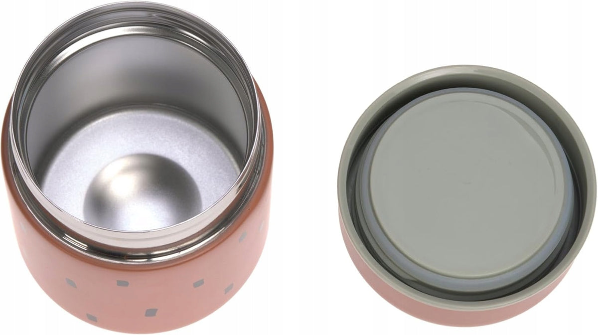 LASSIG Termo para comida Happy Prints de acero inoxidable 350 ml