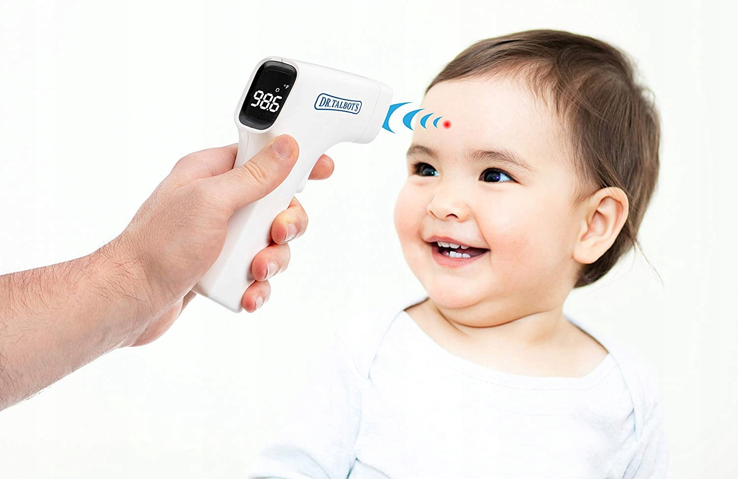 DR.TALBOT'S termometr bezdotykowy ekran LCD/LED – zdjęcie produktu 4