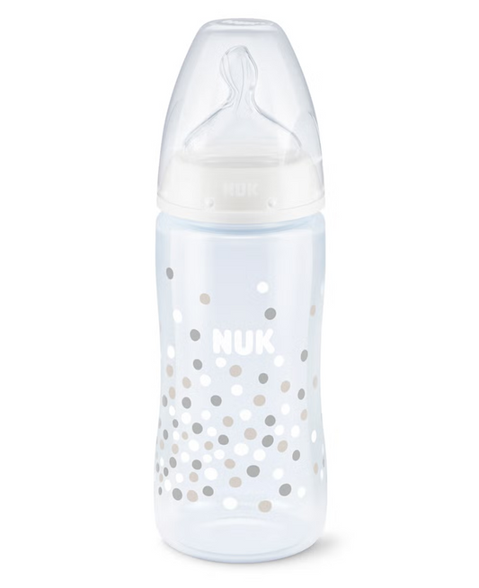 NUK First Choice+ 6-18 m BUTELKA 300 ml wskaźnik temperatury