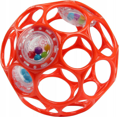 BRIGHT STARTS Oball Rattle mordicchio con sonagli 10 cm