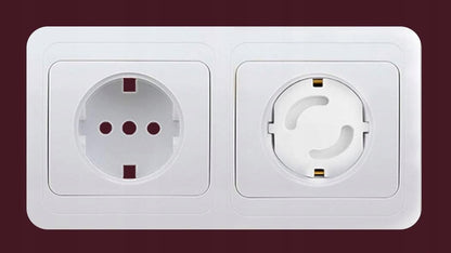 FIXEDsocket protection 1 pccolour whitewidth 3.7 cm, height 3.7 cm, thickness 0.4 cmMaterial ABSBPA-freeNew