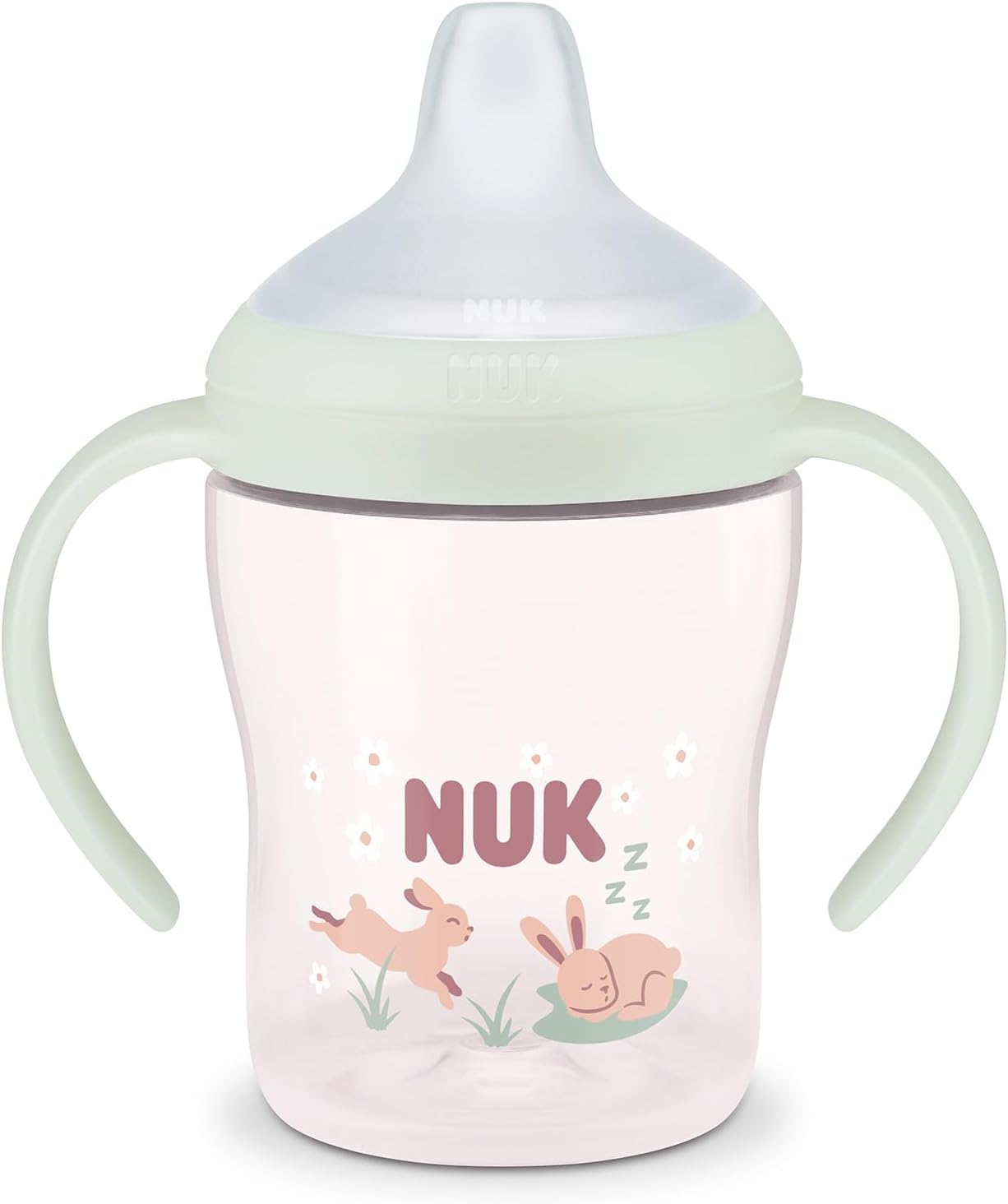NUK Perfect Match kubek niekapek 150ml 6m+ ŚWIECI W CIEMNOŚCI – zdjęcie produktu 3