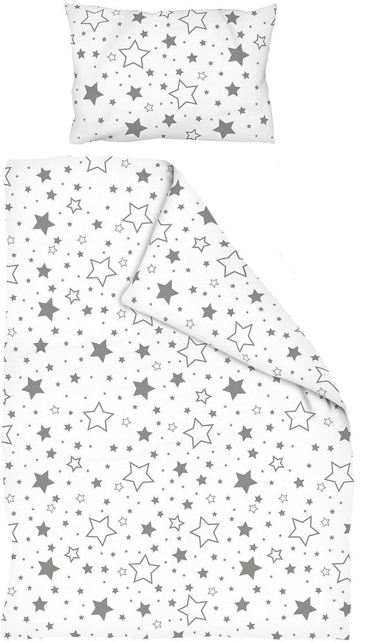 AMILIAN komplet pościeli 2częściowy 100x135 / 40x60 bawełna