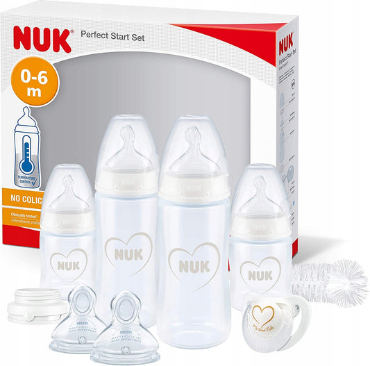 NUK zestaw Perfect Start 0-18 kontrola temperatury