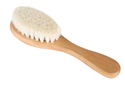 MUMUSUKI houten haarborstel met geitenhaar 0-6 m