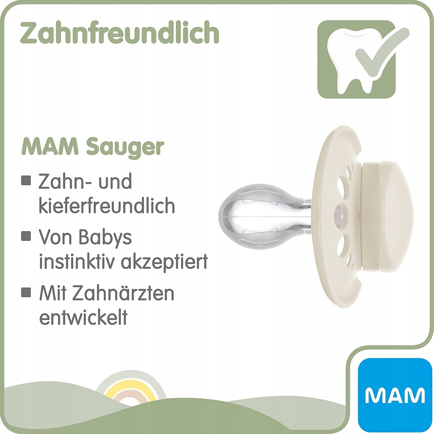 MAM ORIGINAL PURE smoczek uspokajający x2 0-6m – zdjęcie produktu 4