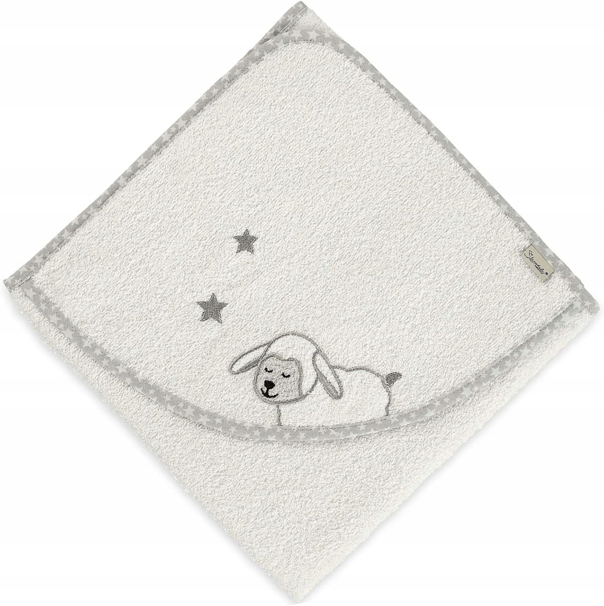 STERNTALER Stanley Oveja Toalla con Capucha 80x80 cm