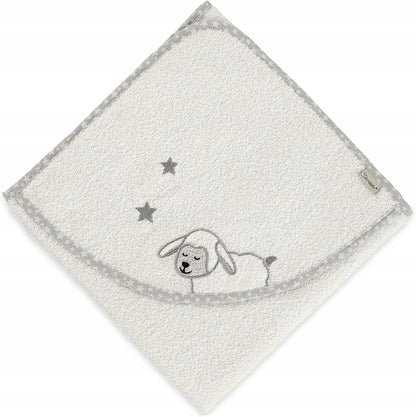 STERNTALER Stanley Oveja Toalla con Capucha 80x80 cm