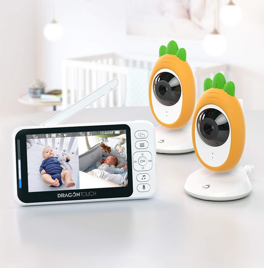 DRAGON TOUCH E40 baby monitor elettronico 4,3" LCD HD FHSS