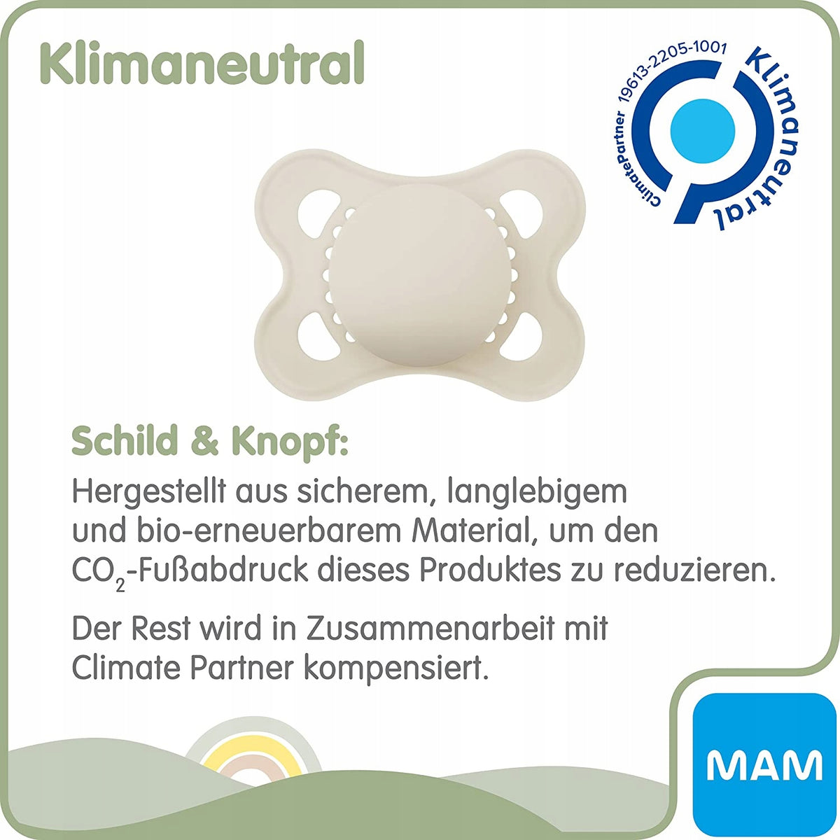 MAM ORIGINAL PURE fopspeen x2 16 mnd+
