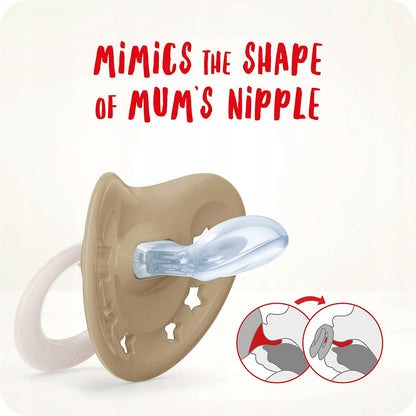 NUK SIGNATURE DAY&NIGHT πιπίλα x4 18-36 μηνών