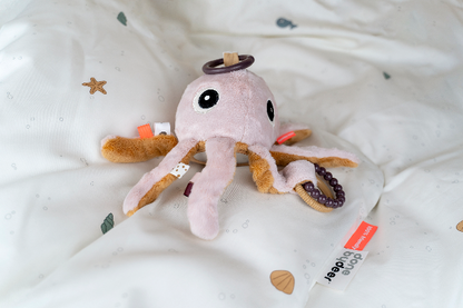 DONE BY DEER sonaglino da appendere per passeggino, lettino, medusa JELLY vibrante 20 cm