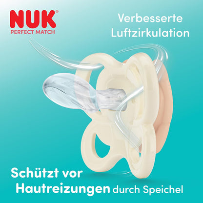 NUK Kubuś Puchatek Air smoczek uspokajający silikonowy 0-6m x2 – zdjęcie produktu 3