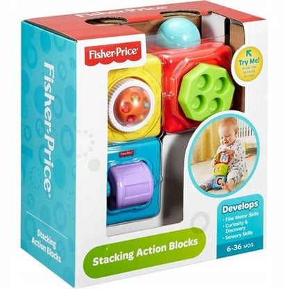 FISHER-PRICE DHW15 bloques interactivos con animales para bebés 6 m+