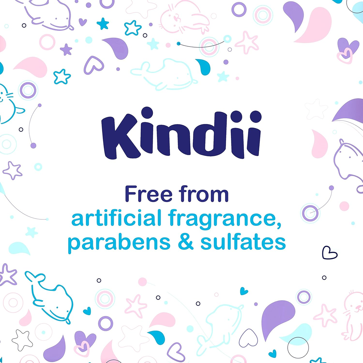 KINDII Pure Water 99 chusteczki nawilżane wodą x60 – zdjęcie produktu 6