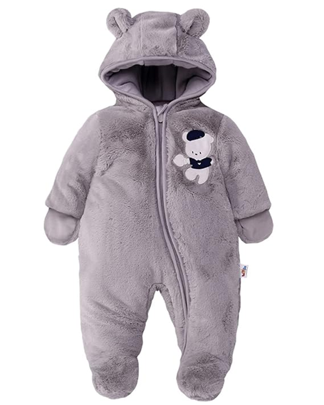 JIAMY winteroverall met capuchon 12-18 maanden 85cm