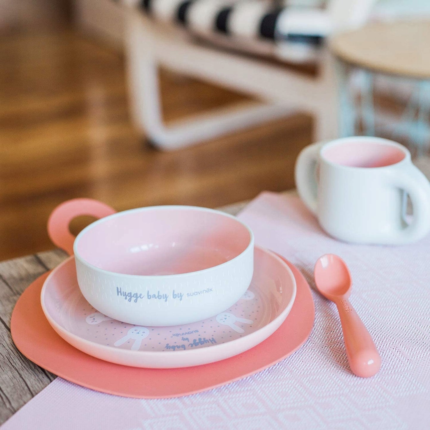 SUAVINEX zestaw naczyń 5el. HYGGE 6m+ – zdjęcie produktu 8