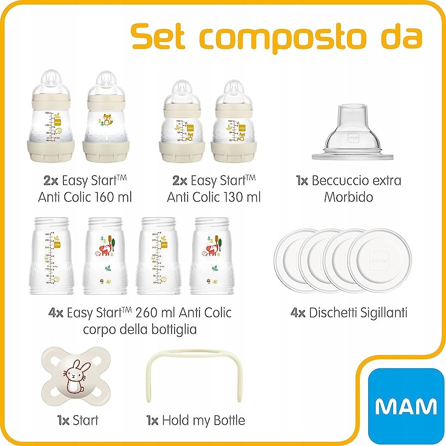 MAM Easy Start Anti-Colic XXL kezdőcsomag 11 db