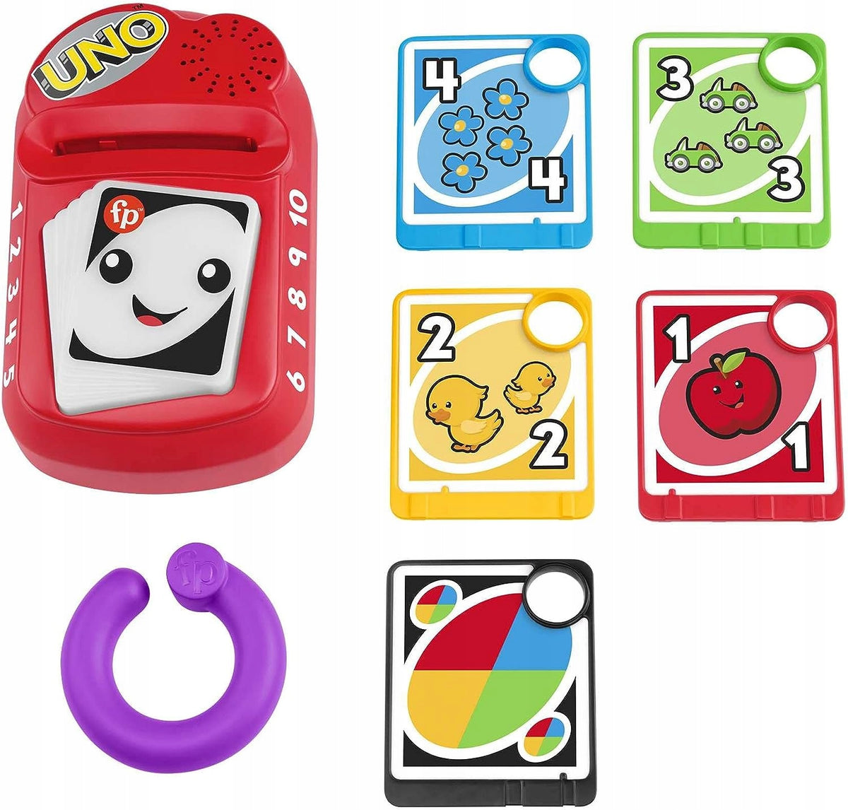 FISHER-PRICE światła muzyka frazy j. niemiecki UNO – zdjęcie produktu 4