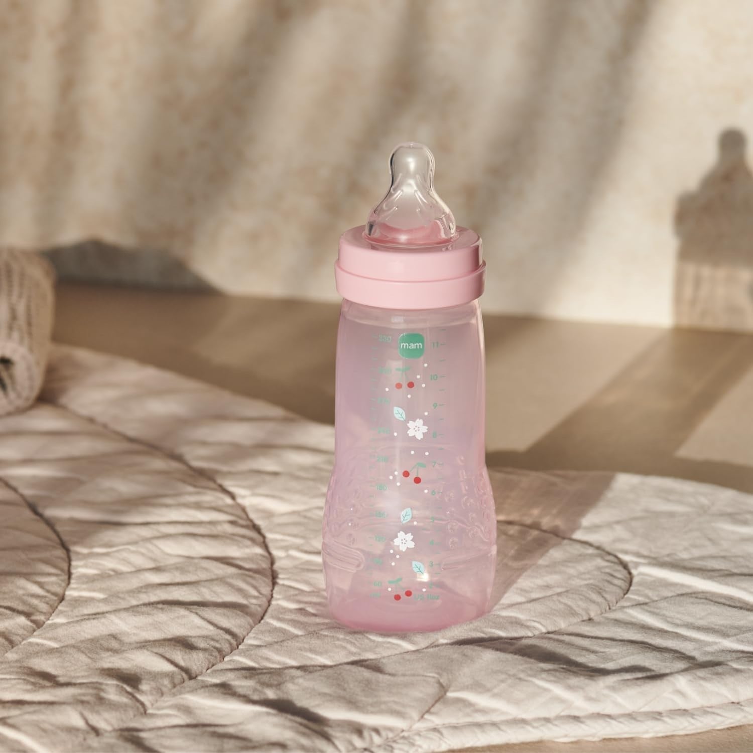 MAM Easy Active zestaw butelek 2x 330 ml 6 m+ smoczek 4 bardzo szybki – zdjęcie produktu 4