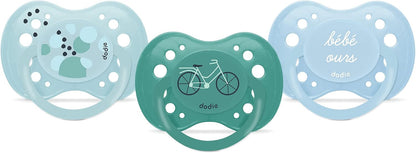 DODIE anatomical pacifier 18m+ Bébé Ours x3