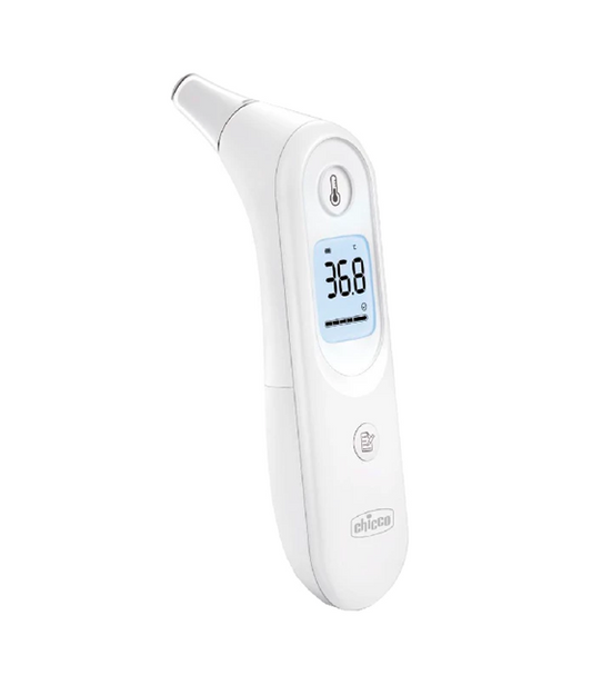 CHICCO YHT101 contactloze oorthermometer met LCD-scherm + etui