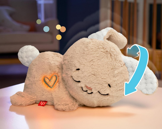 FISHER-PRICE śpiący KRÓLIK z ruszającą się głową, dźwiękami i światłem – zdjęcie produktu 2
