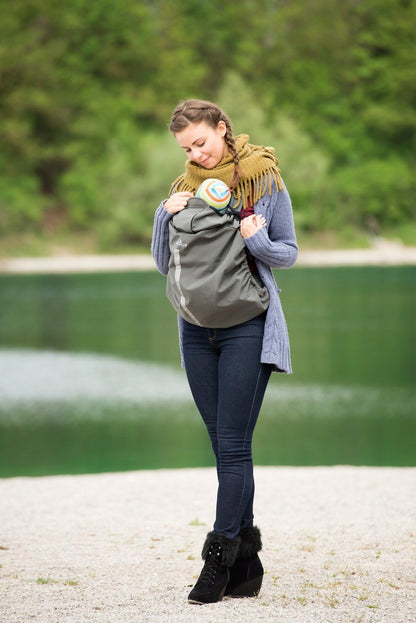 AMAZONAS funda para portabebés Softshell impermeable y ajustable