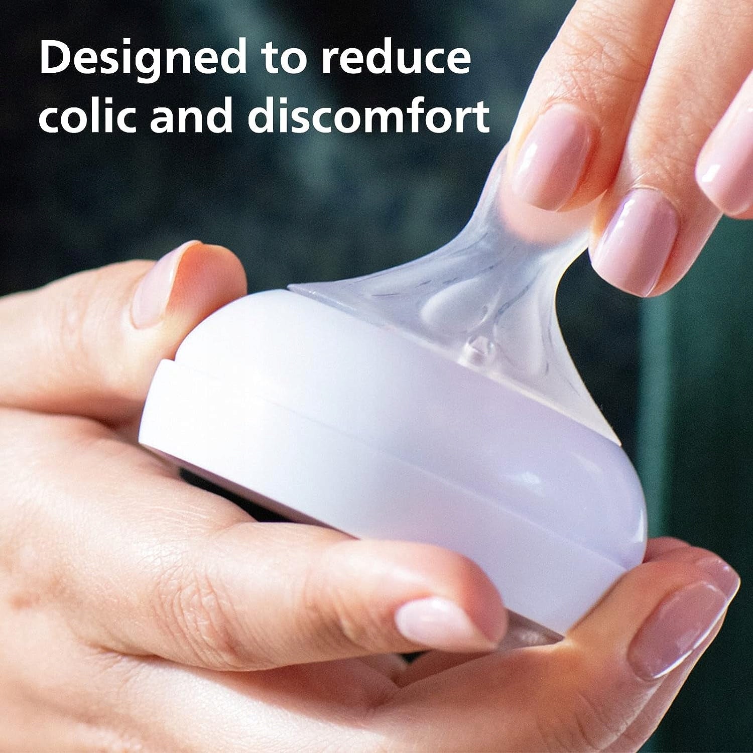 PHILIPS AVENT Natural RESPONSE smoczki do butelek 3msc+ x2 – zdjęcie produktu 3