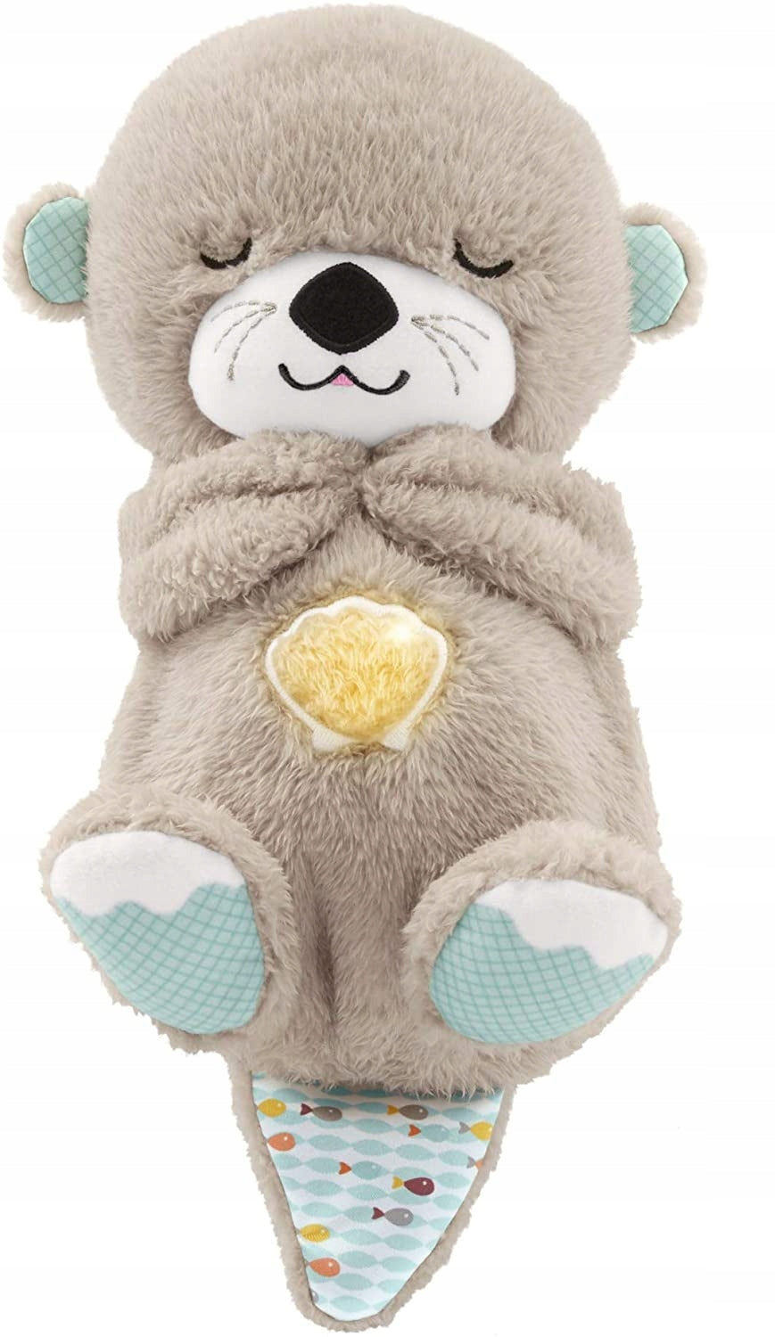FISHER-PRICE schlafender OTTER mit sich bewegendem Bäuchlein, Geräuschen und Licht