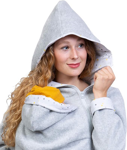 VIVA LA MAMA bluza polarowa dla mamy i dziecka do nosidełka XL – zdjęcie produktu 5