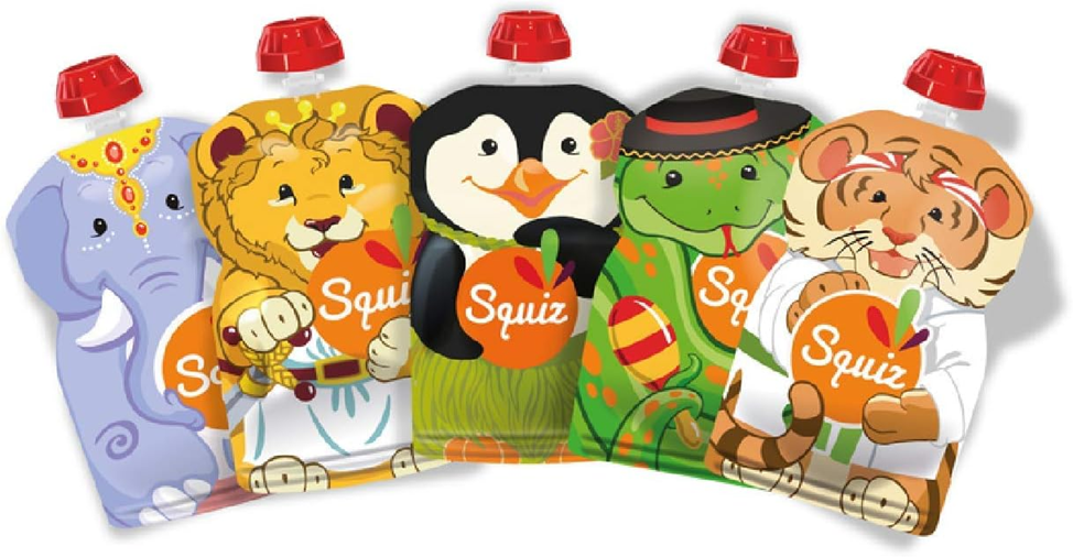 SQUIZ buisjes zakjes voor puree x5