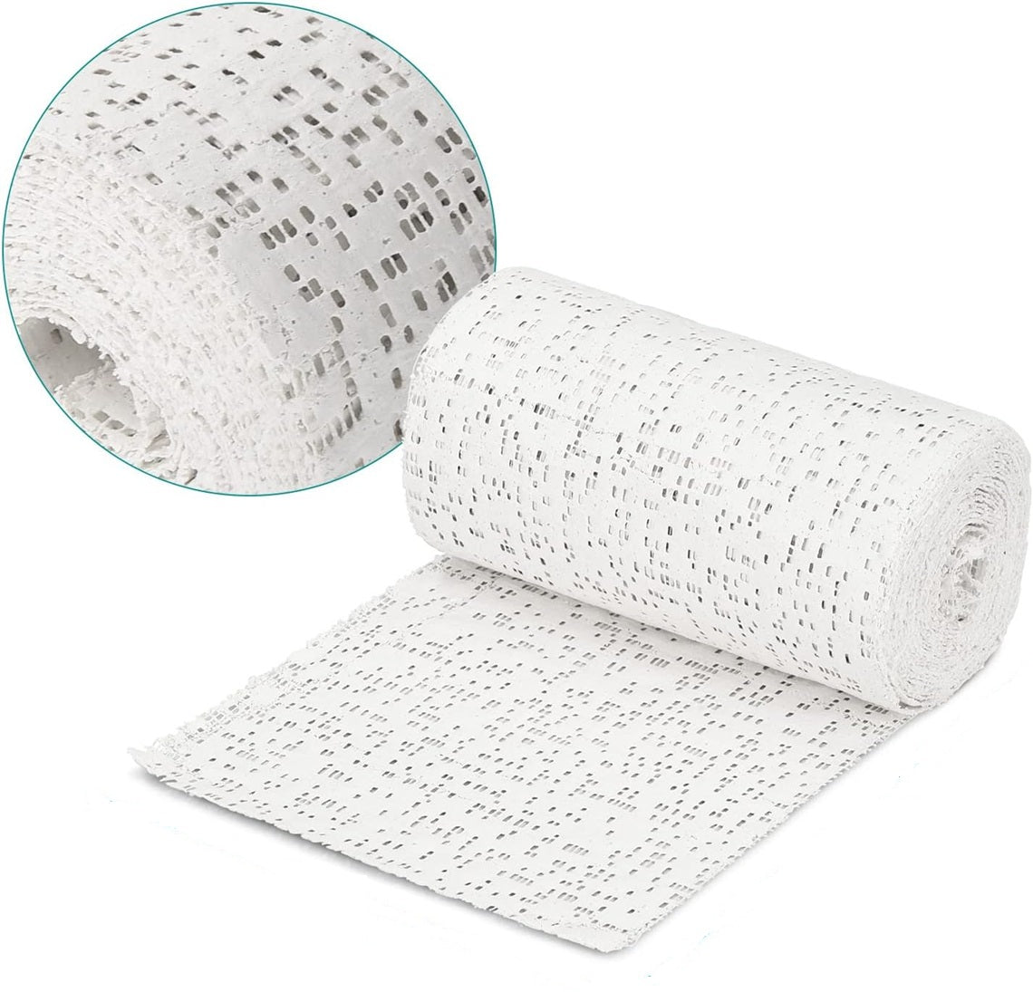 NAVARIS plaster bandage for casting body parts and art projects, 10 x 300 cm