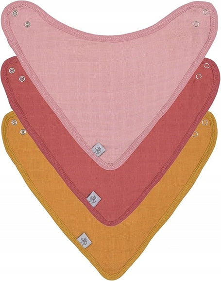 LASSIG babero bandana 0-24 meses x3